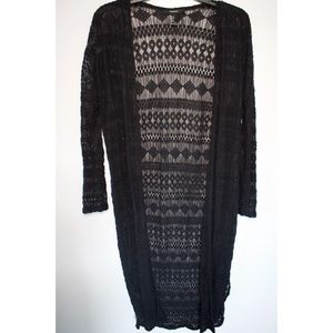 Forever 21 Lace Cardigan